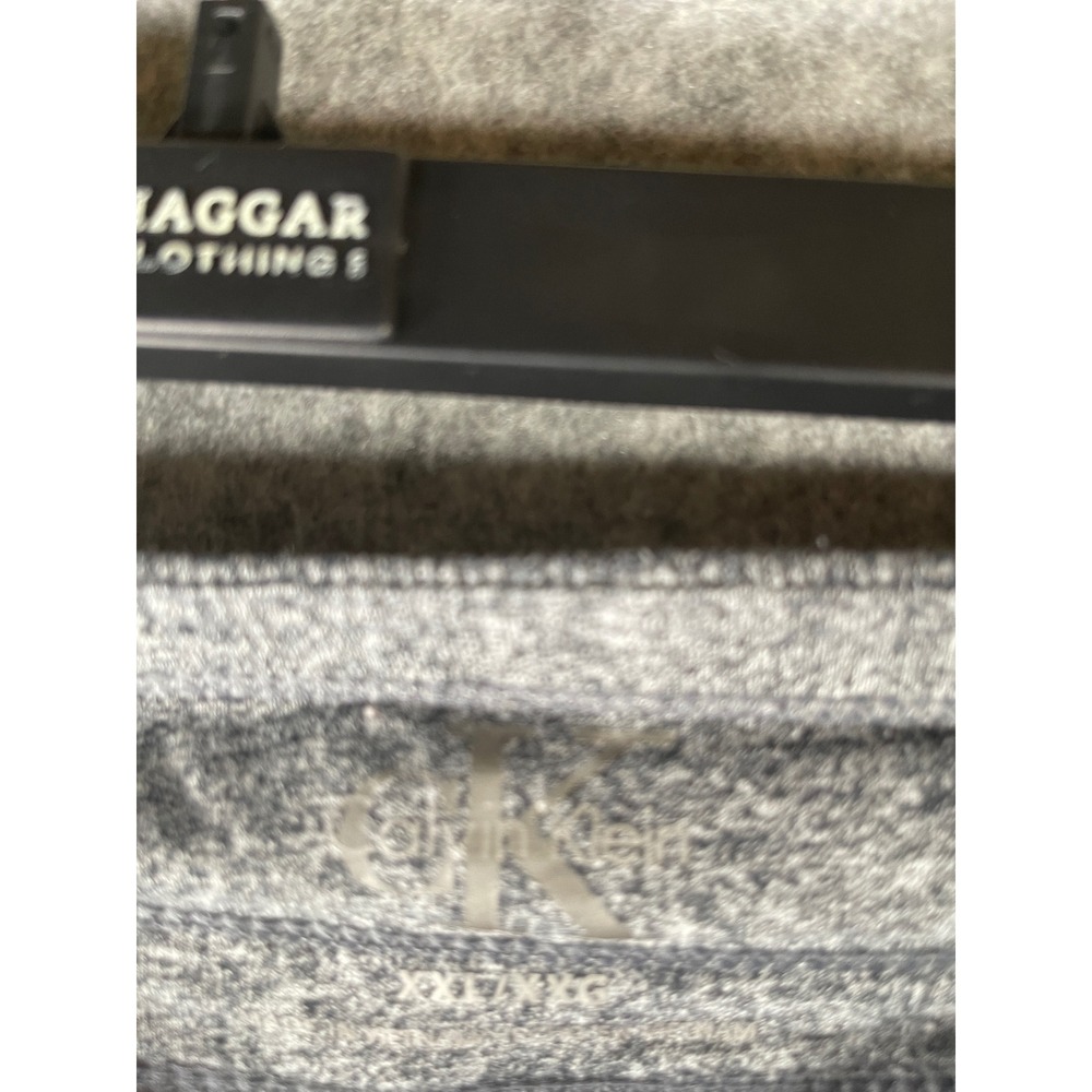 Calvin Klein Performance Womens XXL Gray Logo Jogger Sweatpants Heather Gray - Picture 3 of 10